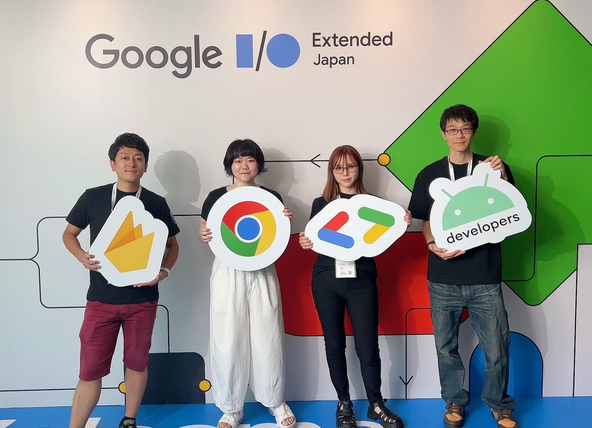 satoshoco's tweet image. Google I/O Extended Japan 会場オープン✨入り口にはフォトブースがあるので、お気に入りのプロダクトロゴと一緒に撮影してね🙋‍♀️ @_tanabee @yoshiko_pg @STAR_ZERO @wasabeef_jp 
#io23jp #GoogleIO2023