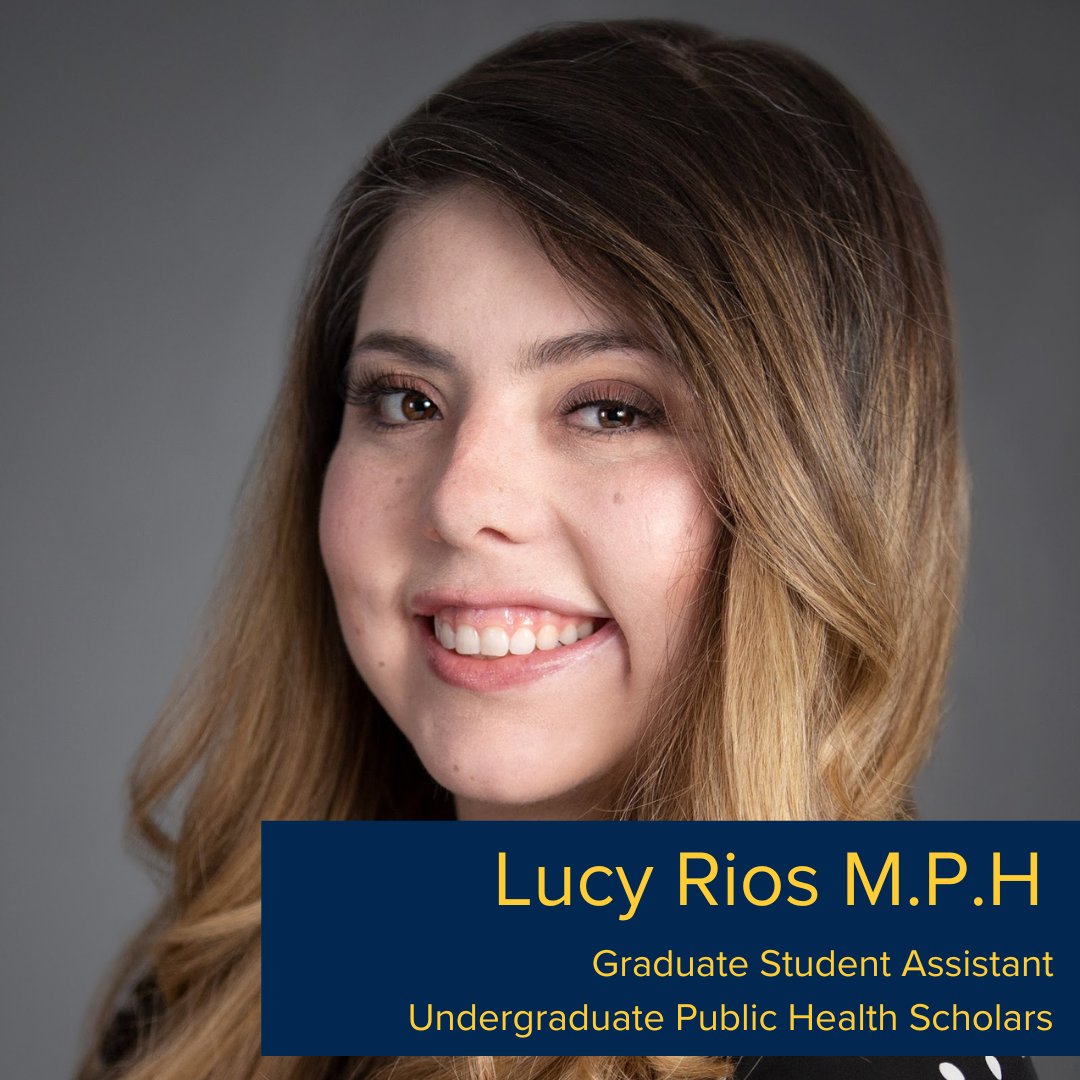 👋Help us welcome the 2023 Undergraduate Public Health Scholar, Graduate Student Assistant!

Lucy (she/her) is a PhD student in Public Health Sciences at UC Davis. Her research interests include addressing cancer disparities, health inequities, and Latinx health.