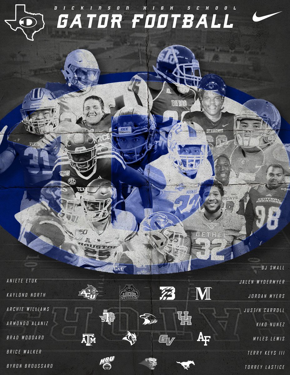 DHSFBRecruiting's tweet image. Recruit Dickinson High School