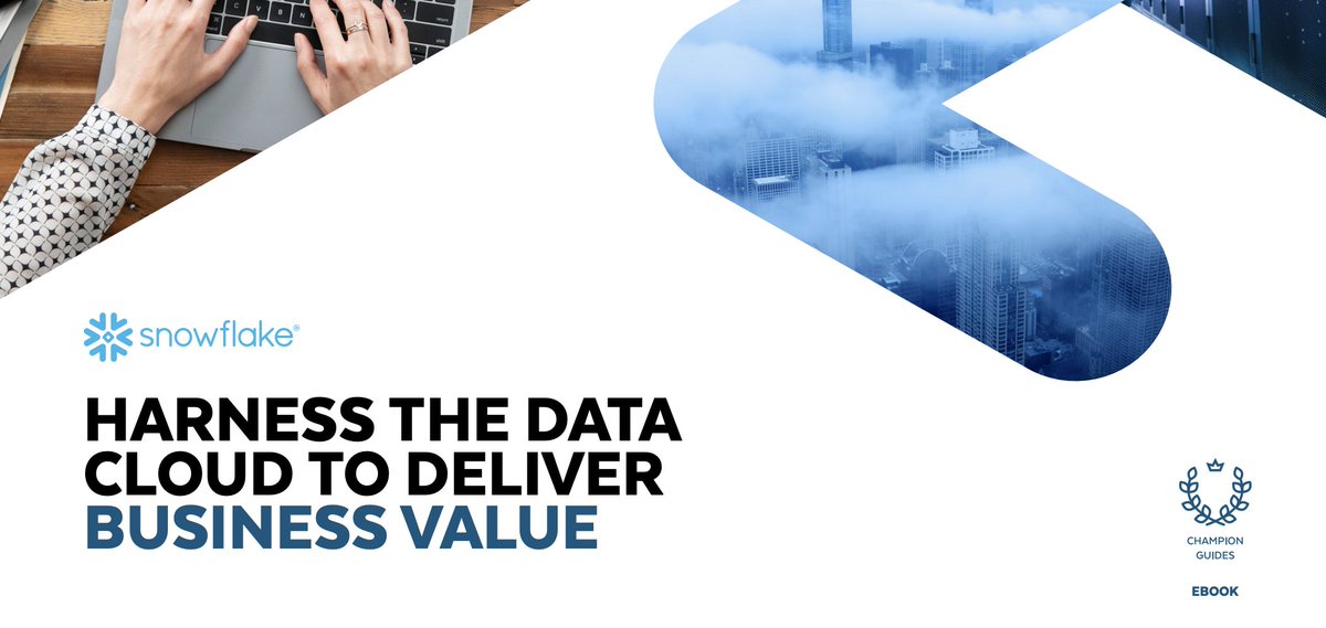 robertmdayton's tweet photo. Download this ebook and learn how to harness the value of the Data Cloud to deliver business value. https://t.co/y9NfEtu7s0 https://t.co/1qHUwNcZXr