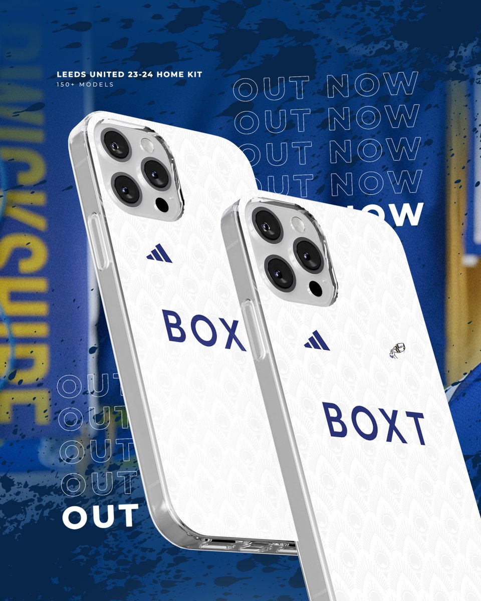 Leeds' 2023/24 Home Kit has landed.. 🦚 Fancy getting your hands on one of these? We're giving a case away to one of our followers who Likes and RTs this tweet ❤️ Get your home kit inspired phone case via the the following link for an exclusive 15% off ⤵ 🔗…