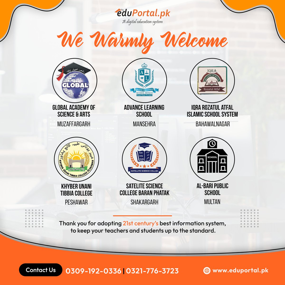 EDUPORTAL42's tweet image. 𝐰𝐚𝐫𝐦𝐥𝐲 𝐰𝐞𝐥𝐜𝐨𝐦𝐞 𝐨𝐮𝐫 𝐧𝐞𝐰 𝐜𝐥𝐢𝐞𝐧𝐭𝐬 𝐟𝐨𝐫 𝐣𝐨𝐢𝐧𝐢𝐧𝐠 𝐨𝐧𝐞 𝐨𝐟 𝐭𝐡𝐞 𝐦𝐨𝐬𝐭 𝐭𝐫𝐮𝐬𝐭𝐞𝐝 𝐒𝐜𝐡𝐨𝐨𝐥 &amp;amp; 𝐂𝐨𝐥𝐥𝐞𝐠𝐞 𝐌𝐚𝐧𝐚𝐠𝐞𝐦𝐞𝐧𝐭 𝐒𝐨𝐟𝐭𝐰𝐚𝐫𝐞.
#erpsystemsoftware #erpsolutions #cloud #education #management #schoolsoftwares