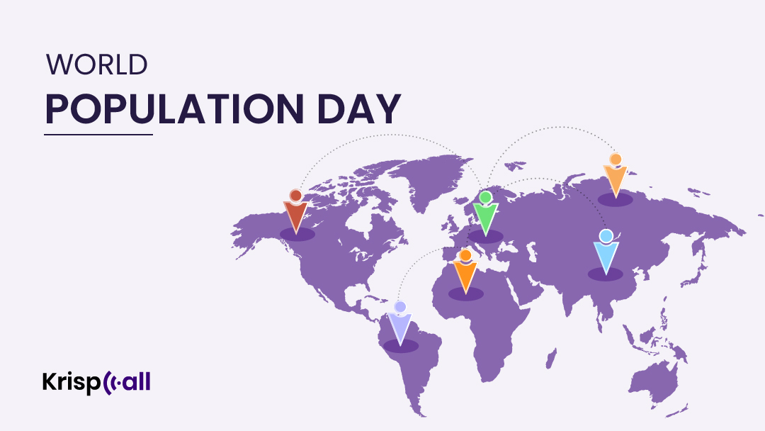 Happy World Population Day!

#WorldPopulationDay #FamilyPlanning #SustainableFuture #InvestInPeople #EducationForAll #PopulationAwareness #RightsAndChoices #krispcall