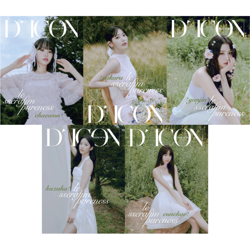 hellolive_shop's tweet photo. Hello!
[Pre-Order] DICON ISSUE N°14 : LE SSERAFI'M PURENESS has been opened.

Pre-Order here👇
https://t.co/NfIsF5HqJz https://t.co/Y0swarkdhz