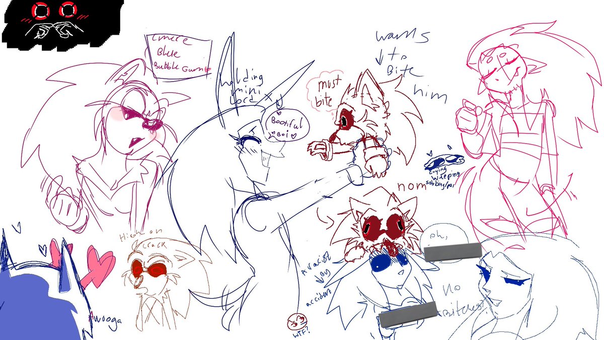 inactibee's tweet photo. #endlesscycles aggie with @KookeeeeMilk teehee it was so fun n silly

#lordx #majin #majinsonic #mazinsonic #sunky #sunkympeg #sunkytheevil https://t.co/QyCwUzNnHv