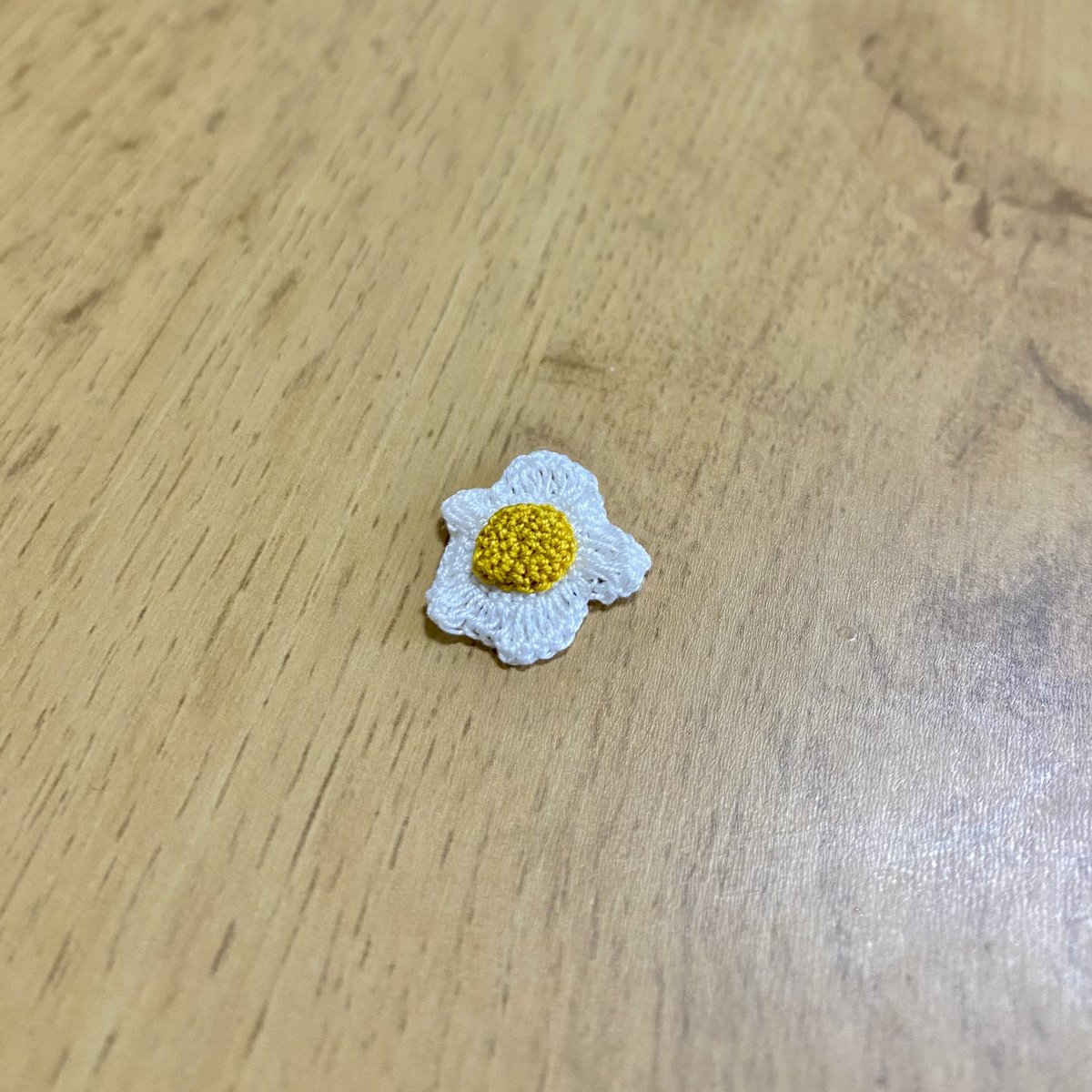 blockicegrgr's tweet photo. これがこう！！
それっぽく見えるかなー？🍳
#かぎ針編み https://t.co/d3tOpyrC6j
