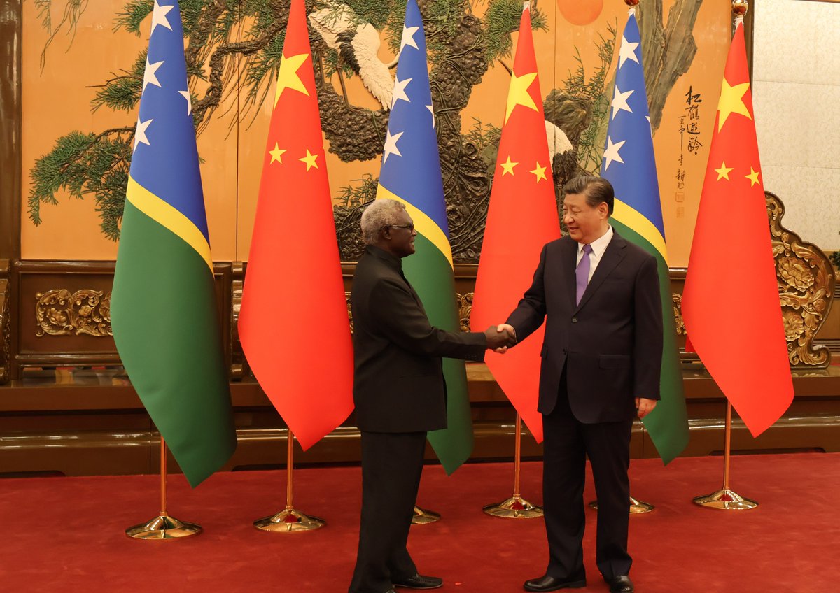 Solomon Islands PM’s press secretariat has released its third statement from the China visit, and in quite the feat, it’s more breathless than the previous two. On Xi’s continuing presidency: “This speaks of the visionary leadership you continue to take on all issues.”