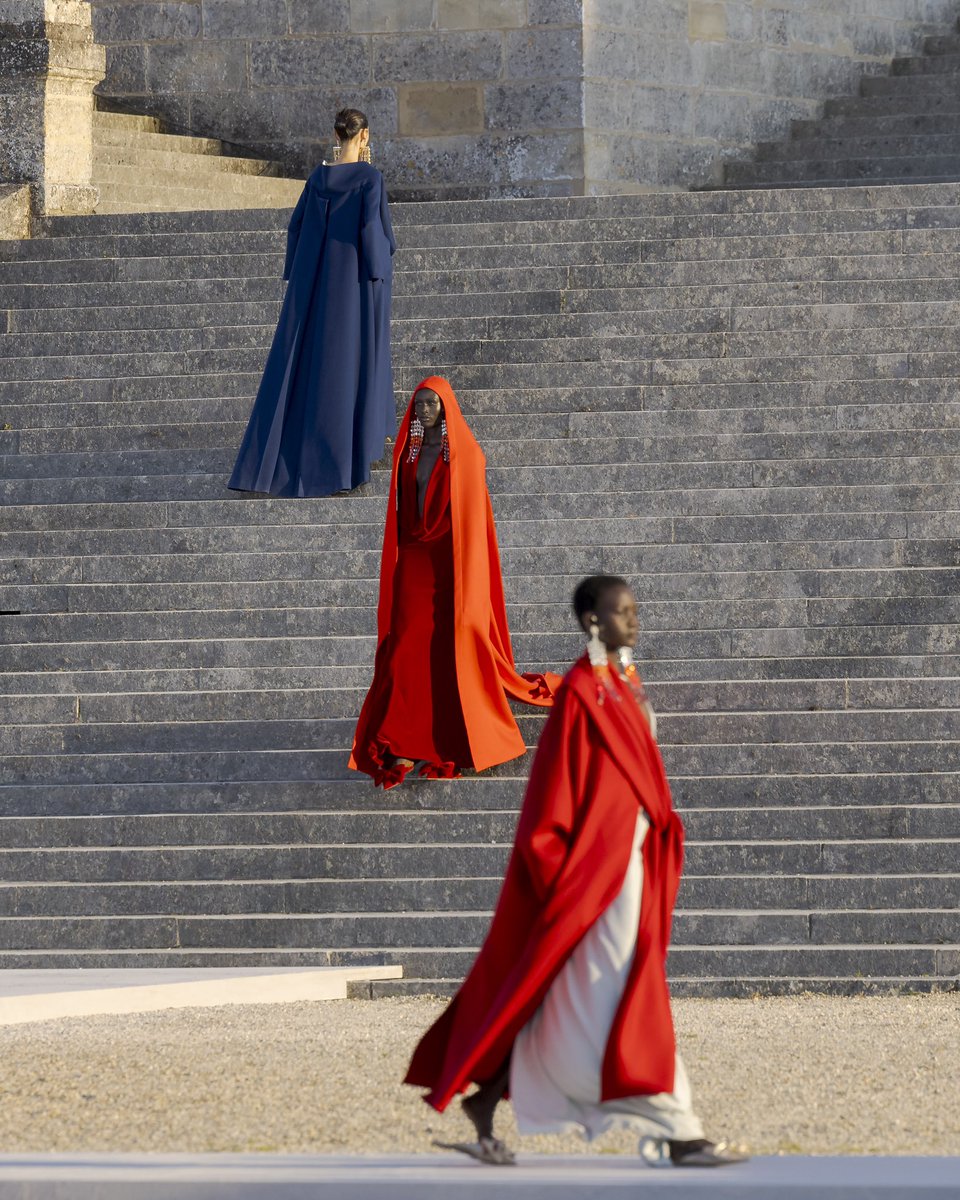 nowfashion's tweet image. My work for the Valentino Haute Couture Fall Winter 2023 fashion show.

#valentinounchâteau #couture #fw23 #pfw #fashionweek #valentino