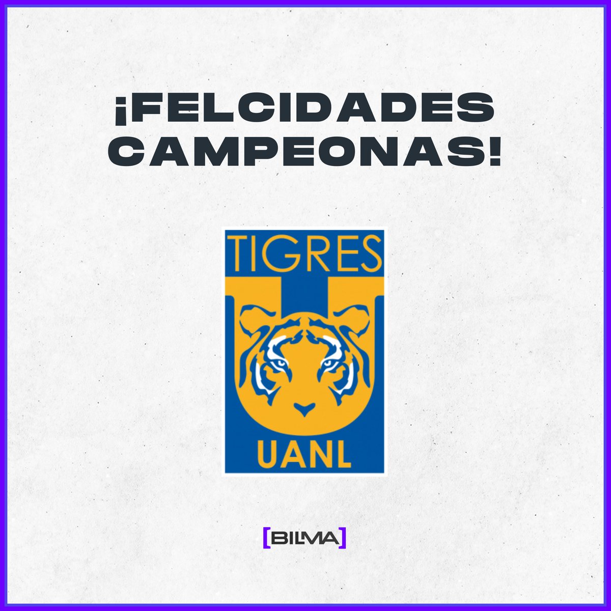 ¡Enhorabuena, campeonas!

👏🏼👏🏼 <a href="/TigresFemenil/">Club Tigres Femenil 🐯</a>