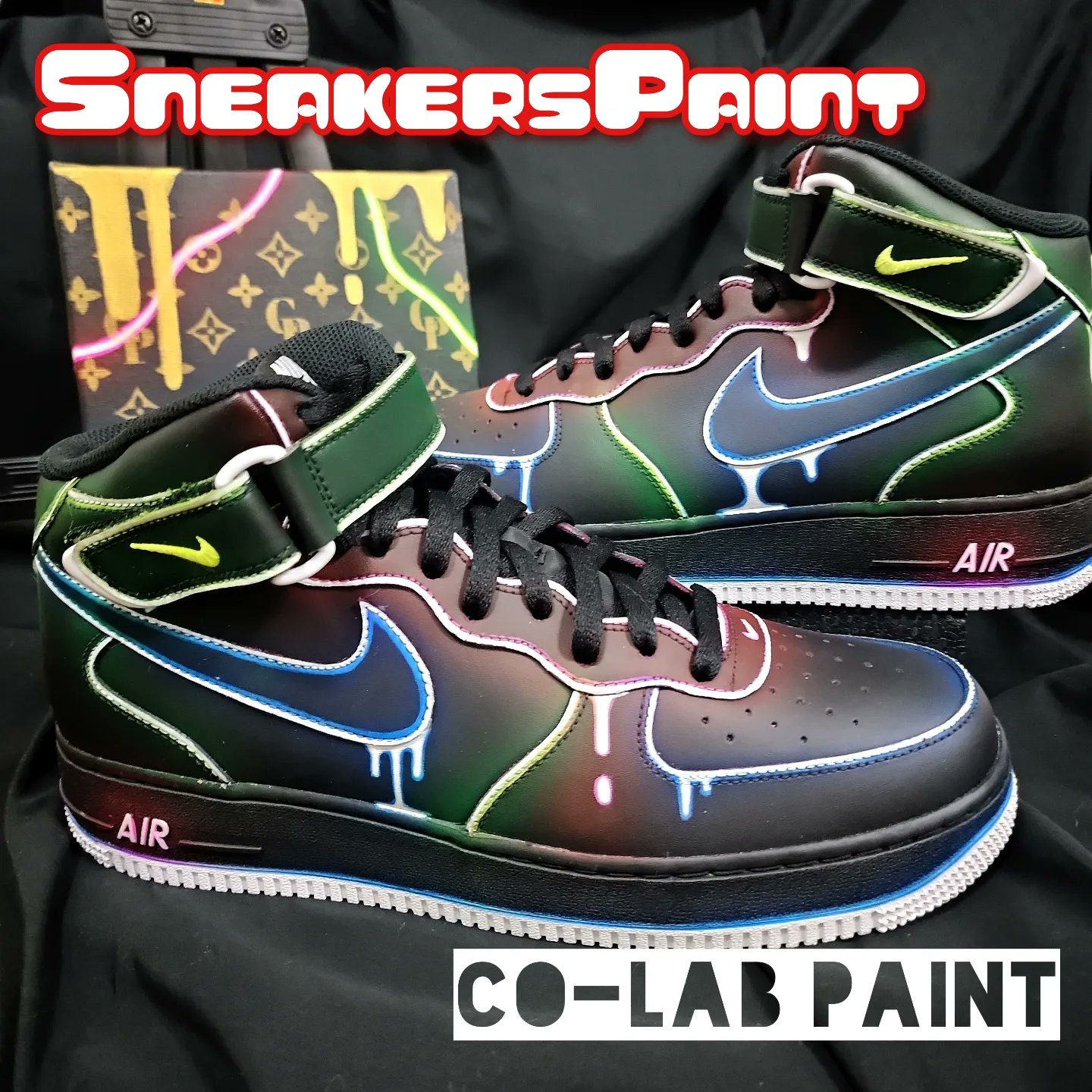 NIKE AIR FORCE1 オリジナルペイント