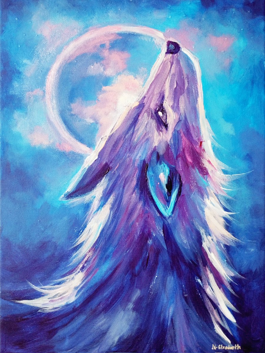 Be a lone wolf and walk your own path💜💟
#acrylicpainting #acryliconcanvas #art #artist #watetcolor #drawing #sketch #authenticity #freedom #love #passion #inspiration #abstract