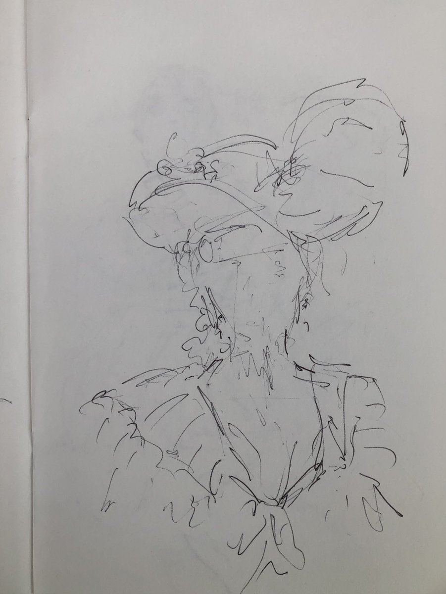 marks_lucy's tweet image. Sketches of old masters from a quick trip to the National Gallery.  They are fast impressions in biro. 

#sketches #birosketch #keepsketching #sketchingoldmasters