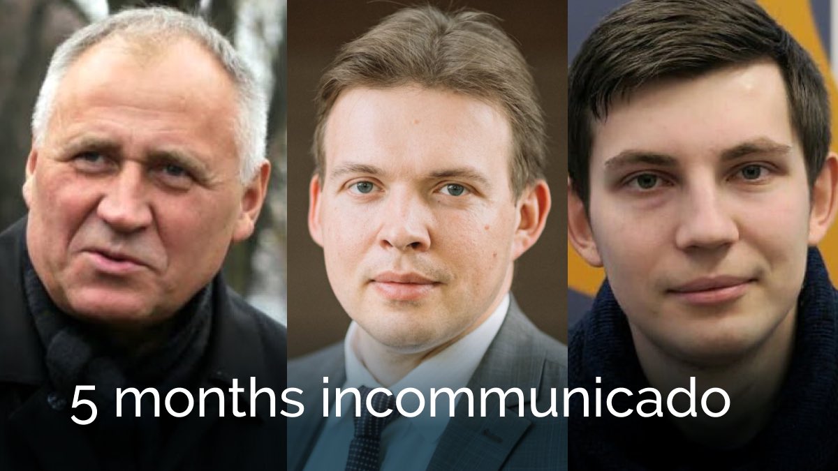 PavelLatushka's tweet image. Where is Mikalai Statkevich❓
Since Feb.9 there's no information about political prisoner Mikalai Statkevich.
5️⃣months there's no news from Maxim Znak &amp;amp; Ihar Losik.

Incommunicado is Inhuman &amp;amp; degrading treatment prohibited by the Convention against Torture.
