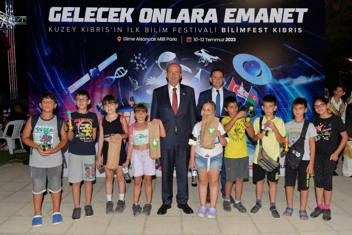 ErsinrTatar's tweet photo. Gelecek Onlara Emanet … BİLİMFEST KIBRIS. Teknoloji çağında çocuklarımız geleceğe hazırlanıyor. Emeği geçenlere çok teşekkür ederim. https://t.co/0RrB9xvyMO