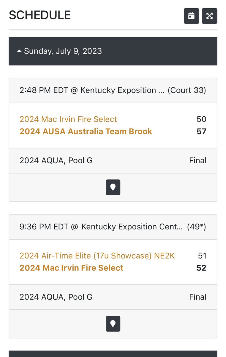 MacIrvinGirls's tweet photo. Mac Irvin Lady Fire 17U Select finish out 2-2 for July 9th-11th.

Way to compete in each game ladies!

🔥 https://t.co/DnhEYUK2bM