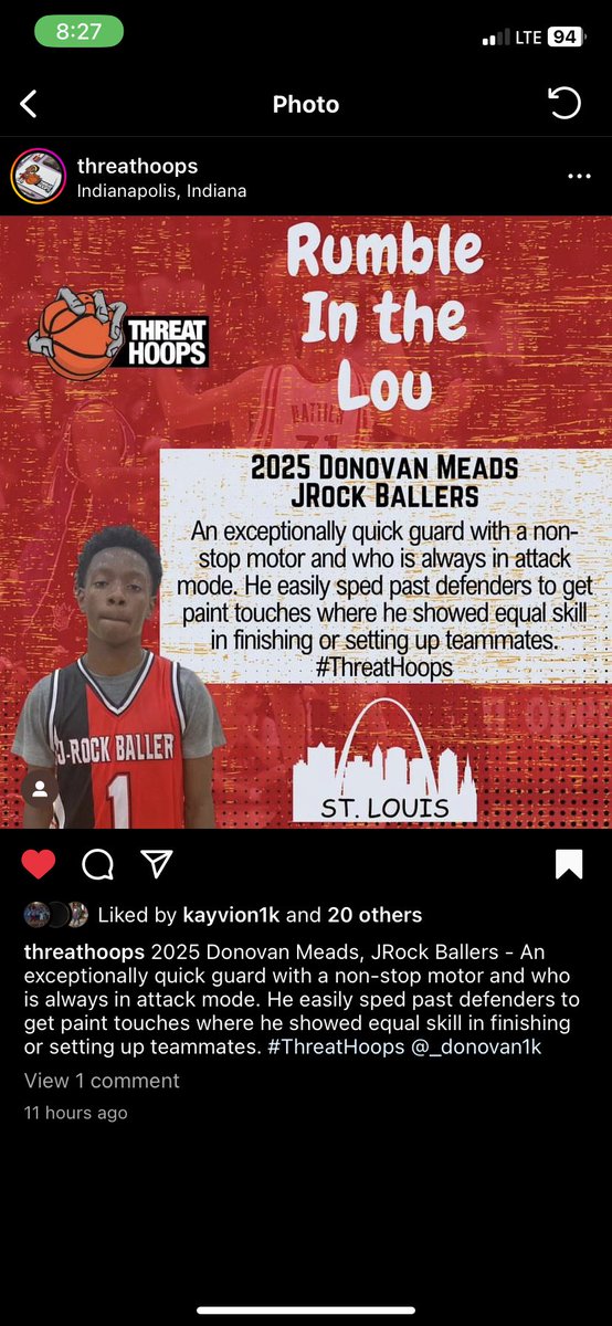 Donovan Meads Jr (@donovan1_) on Twitter photo 