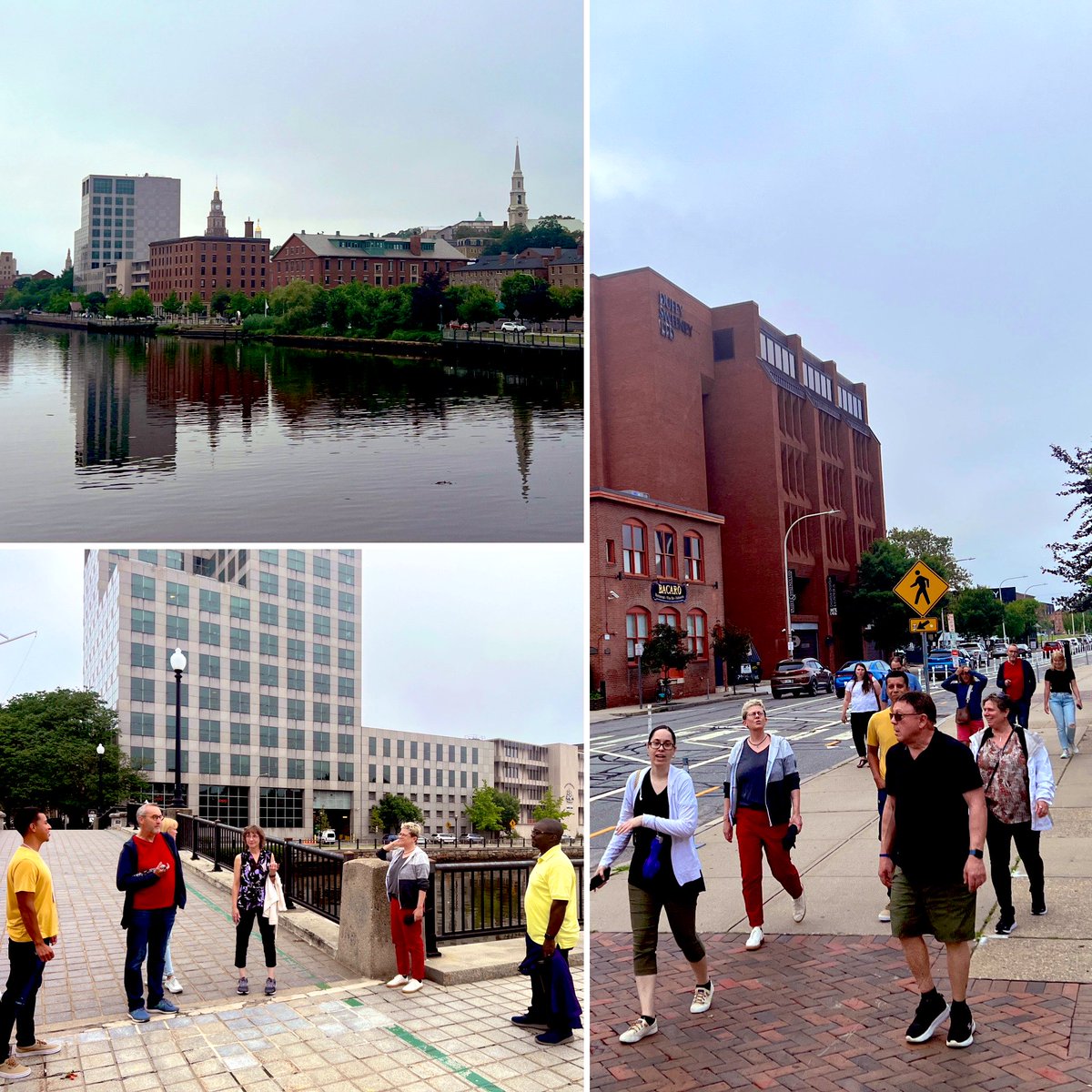 wcyang's tweet photo. The #digiuri goddesses held the rain at bay for our early evening river walk! Great conversations as we took in the sights on our #digiurijourney https://t.co/6u830KVEcD