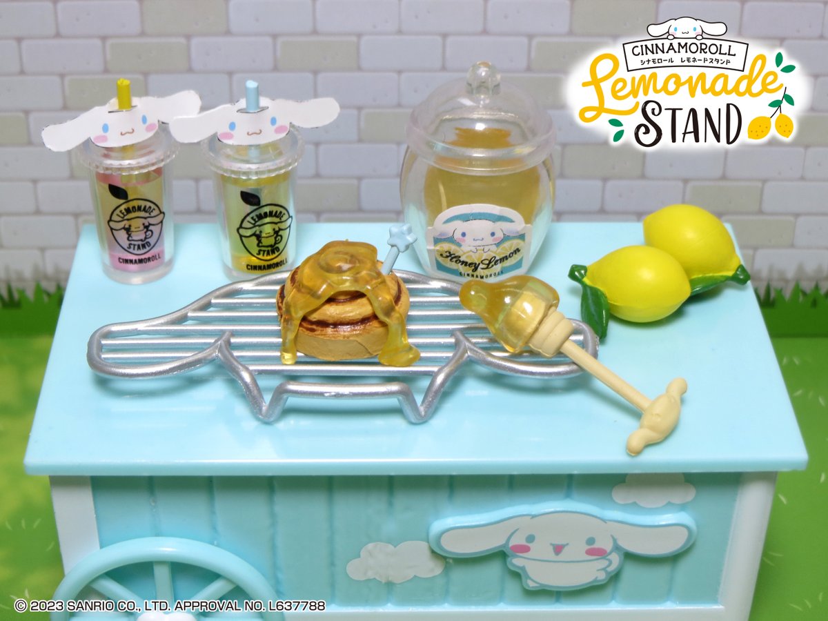 7月24日発売予定【Cinnamoroll Lemonade Stand】 ハニーレモンをとろ