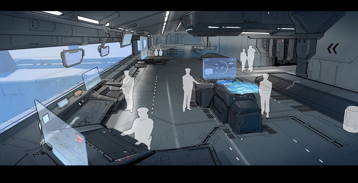 well_bugger_it's tweet photo. From a little while ago. Some scifi interior/ props and how I choose an idea. 

#scifi #conceptart #visdev #gameart https://t.co/PA2rEzsNu4