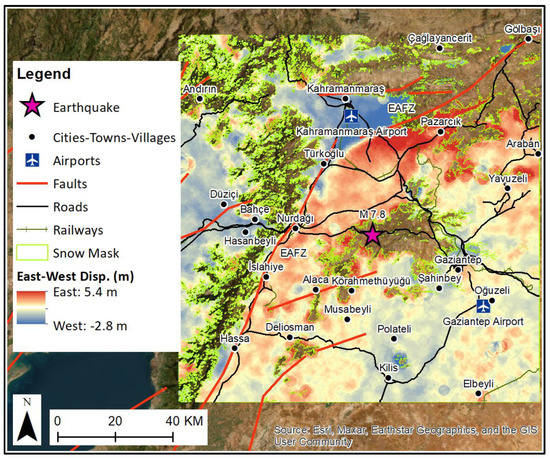 📢Welcome to read "Correlation of Ground Deformation Induced by the 6 February 2023 M7.8 and M7.5 Earthquakes in Turkey Inferred by Sentinel-2 and Critical Exposure in Gaziantep and Kahramanmaraş Cities"   
✍️By Dr. Gkougkoustamos et al.  
👉View full text:mdpi.com/2375718