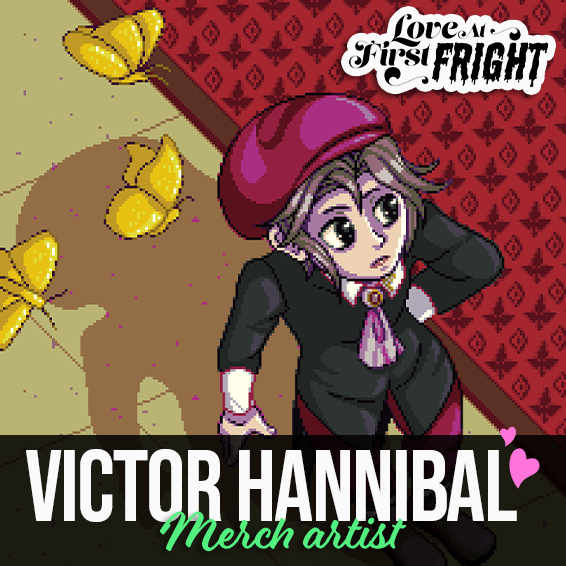 Merch Artist of the day! <a href="/vinegarhannibal/">Victor Hannibal</a> 💚