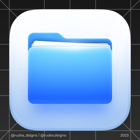 rud_dudd's tweet image. Day 49/100 of making iOS icons. Ok so just one file or 2 files? which looks better?

#iOSicons #ProductDesign #UIUXdesign #AppIcons #DesignInspiration #DigitalDesign #CreativeIcons #IconDesign #AppDesign #GraphicDesign