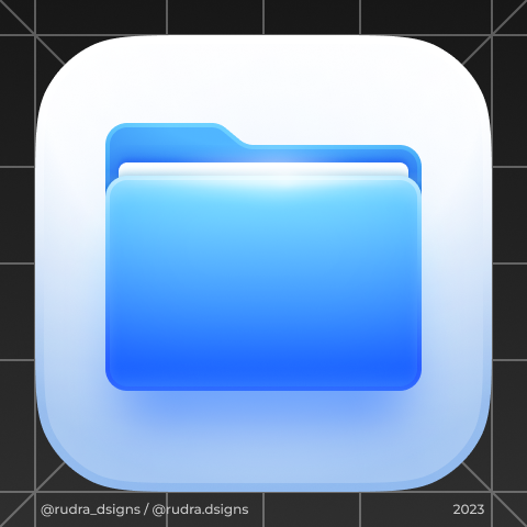 rud_dudd's tweet image. Day 49/100 of making iOS icons. Ok so just one file or 2 files? which looks better?

#iOSicons #ProductDesign #UIUXdesign #AppIcons #DesignInspiration #DigitalDesign #CreativeIcons #IconDesign #AppDesign #GraphicDesign