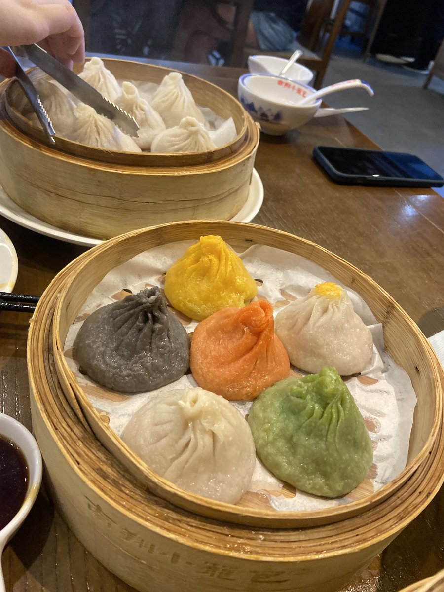 Xiao Long Bao 
(Soup Dumplings 🥟)

At Nan Xiang Xiao Long Bao in Flushing 😉