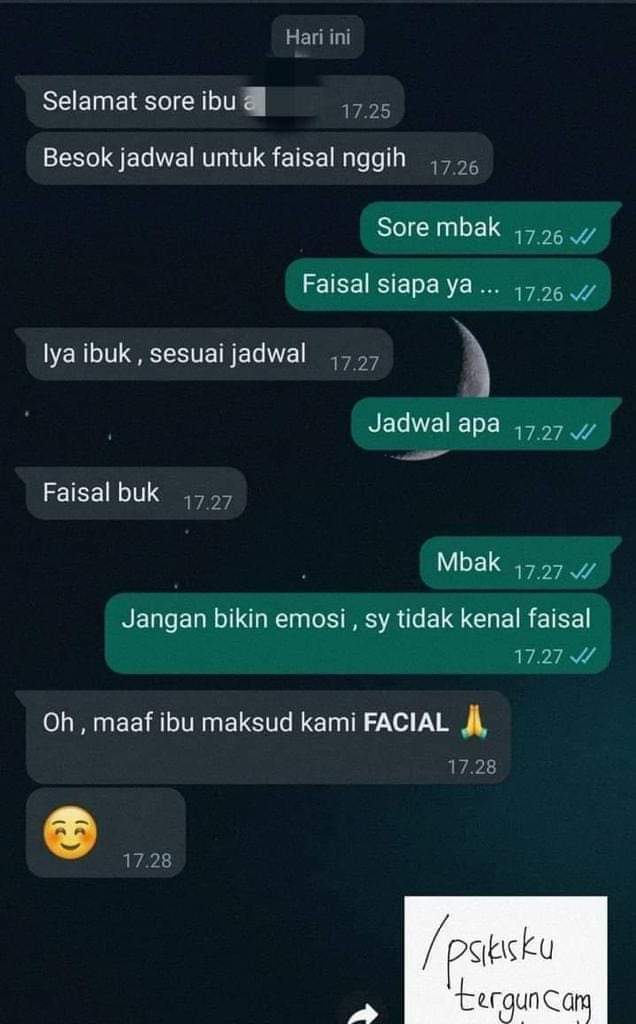 Faisal bikin emosi aja nich ..! 🙈