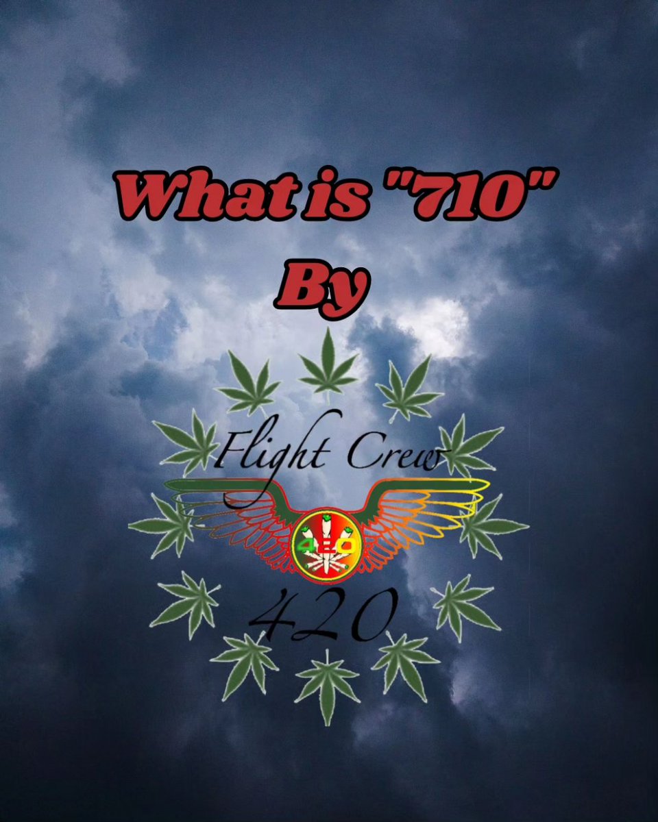 FlightCrew420_'s tweet photo. Happy 710 from FlightCrew420. See the rest of the thread for more information on this holiday 🍃💨🛫 https://t.co/71jLk1anWP