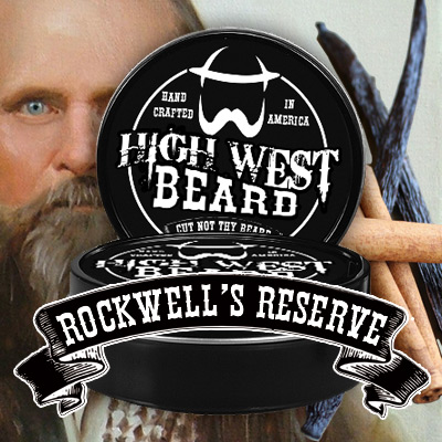 Rockwell's Reserve Beard Balm highwestbeard.com/product/rockwe… #beard #beardlife #beardoil #beardgang