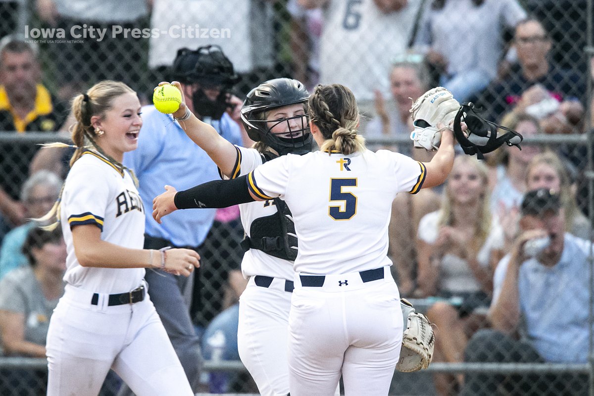 josephwcress's tweet image. Iowa City Regina softball is headed to the Class 2A state tournament after winning its regional final, July 10, 2023, in Iowa City. @ReginaRegalsAD #iahssb @presscitizen @AllIowa Gallery: press-citizen.com/picture-galler…