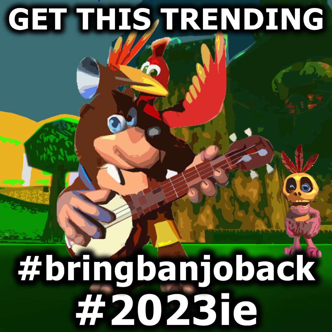 jiggylookback's tweet photo. @TimelessGamerN @RareLtd Easy 10.
Let’s #bringbanjoback in #2023ie https://t.co/Lwd0GA3DB8