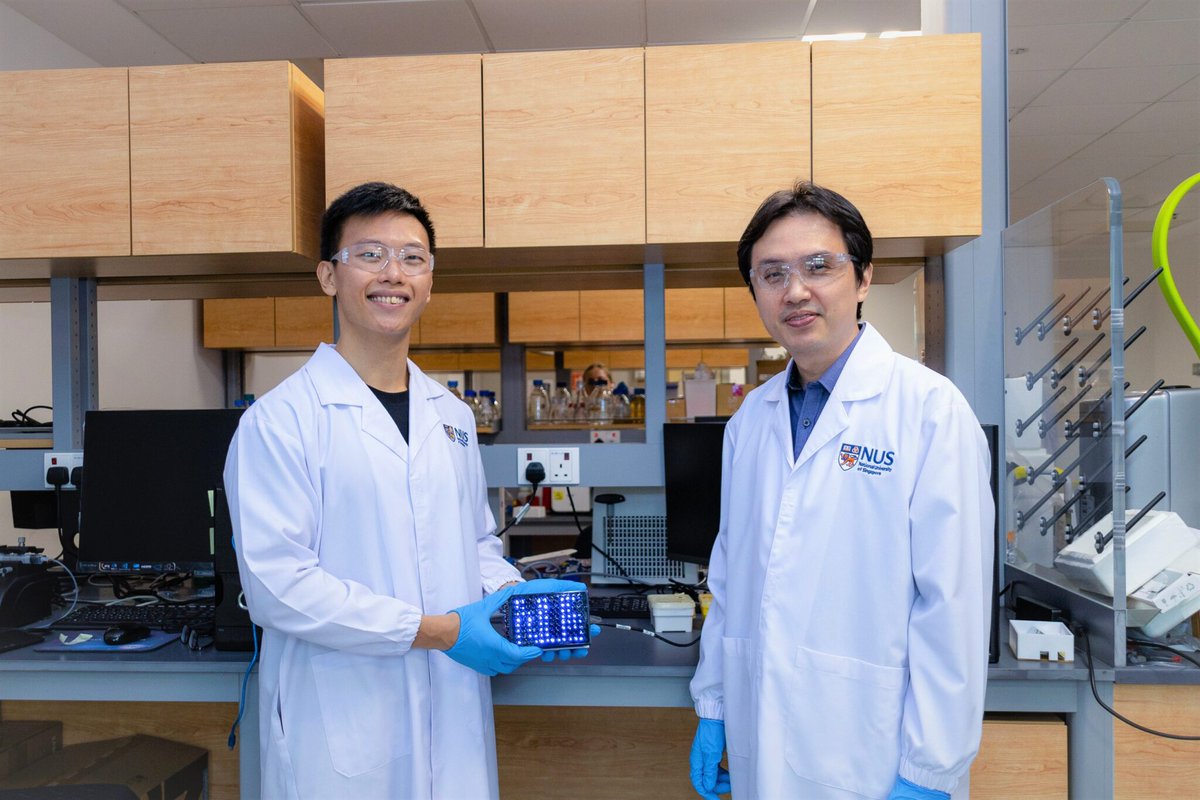 Zoom in, zoom out—there’s a new camera in town 📸

Called ‘BacCam’, the simple living digital camera was developed by SynCTI PI <a href="/ChuehLoo/">Chueh Loo Poh</a>'s group. The team used bacteria to record, store, &amp; retrieve images like 'NUS' 😊 in #DNA 🧬

Read here: nature.com/articles/s4146…