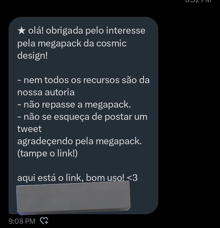 NOirKey_Design's tweet image. 🦋 | Muito obrigado pela MegaPack @C0SMICDSG amei muito 💞