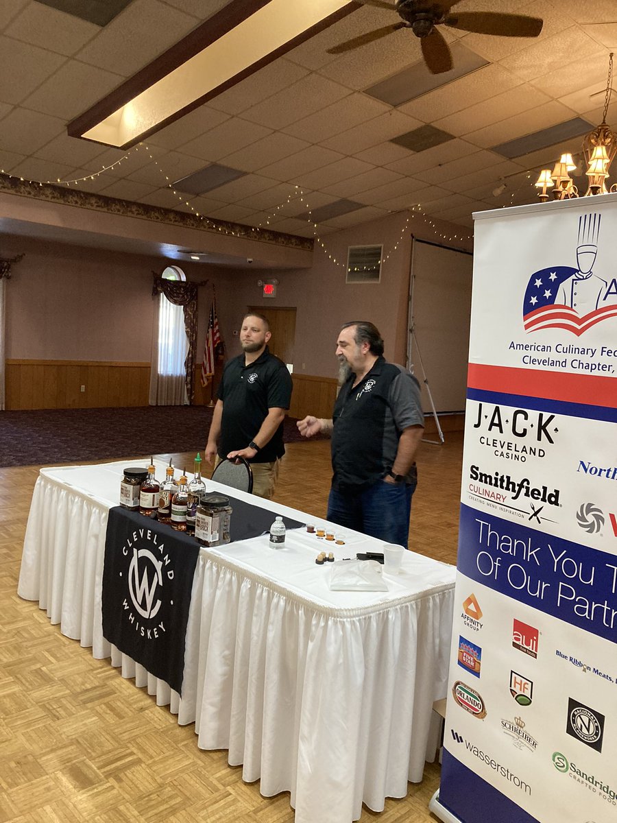 Great meeting tonight, that Magic Rabbit was a great finish! <a href="/clevewhiskey/">Cleveland Whiskey</a> <a href="/acfchefs/">ACF Chefs</a> #acfchefs #cheflife