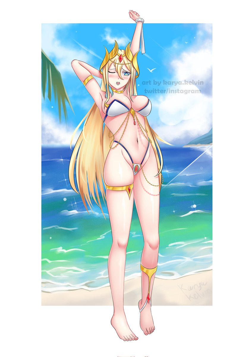 KaryaKelvin's tweet photo. Kadita - White Robin - Swimsuit

Device and Software:
Wacom DTC133
Clip Studio Paint
.
.
.
#MobileLegends #mobilelegendsbangbang #kadita #fanart https://t.co/69VWwECgkG