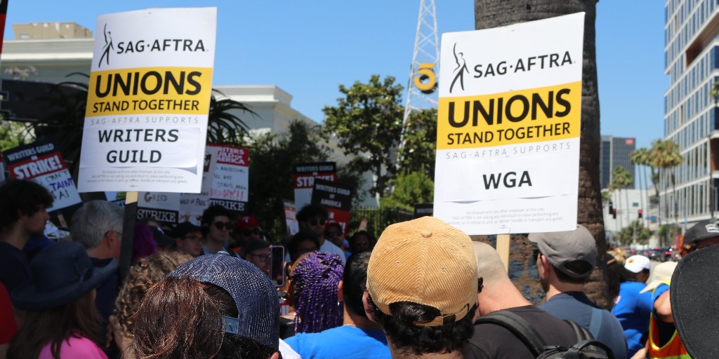 SAG-AFTRA tweet media
