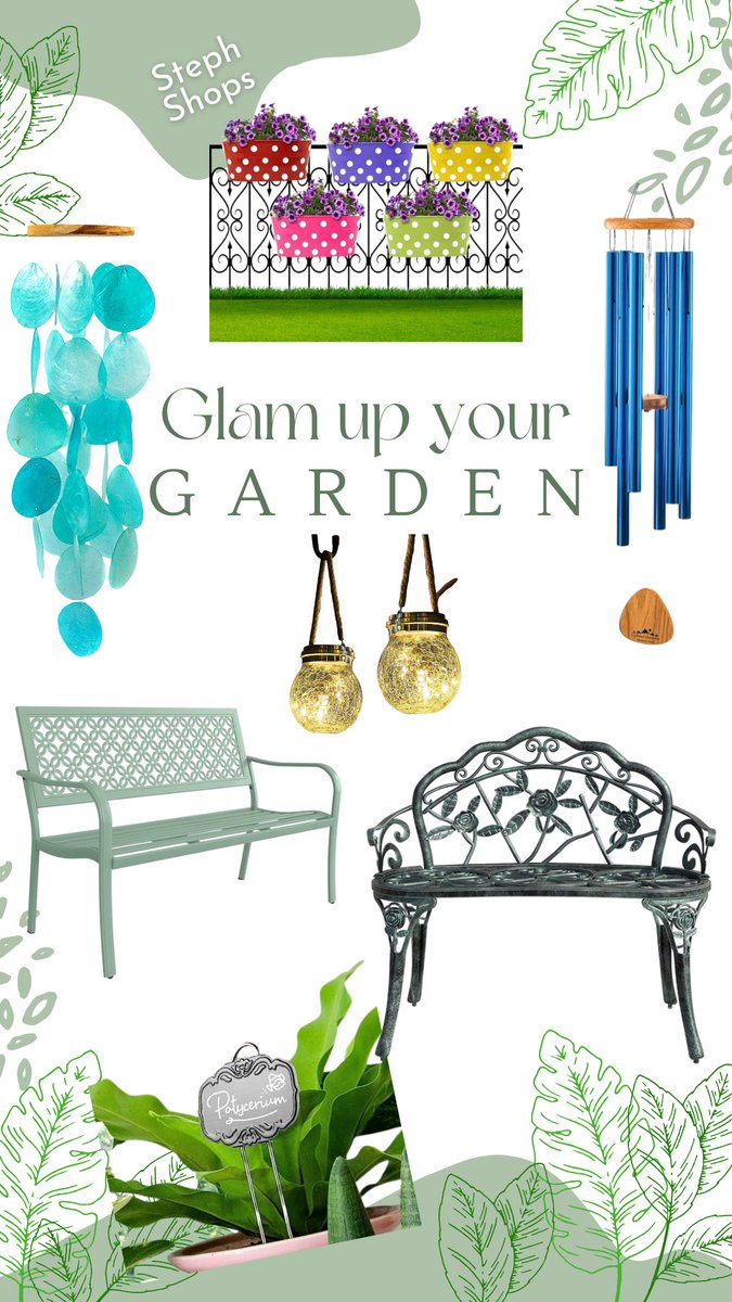 StephsStacks's tweet image. Amazon garden decor must haves:
amzn.to/3PLXwWF

#AmazonPrimeDay #founditonamazon #AmazonDeals #gardendecor #GardeningTwitter