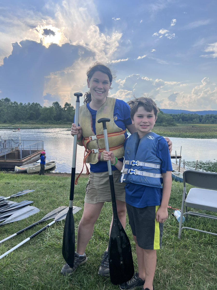 Summer camp fun for this webelos and his Cubmaster (and mom) 😄. This year he took such great joy in showing me truly who he was. Passing the full swim test. Climbing the rock wall. And basically just being independent. Love this amazing boy!