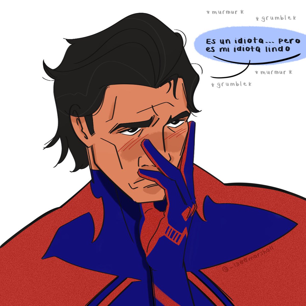 _1300marshall's tweet photo. So he’s into idiots

#Spiderdads #AcrossTheSpiderVerse https://t.co/jYECozdKmd