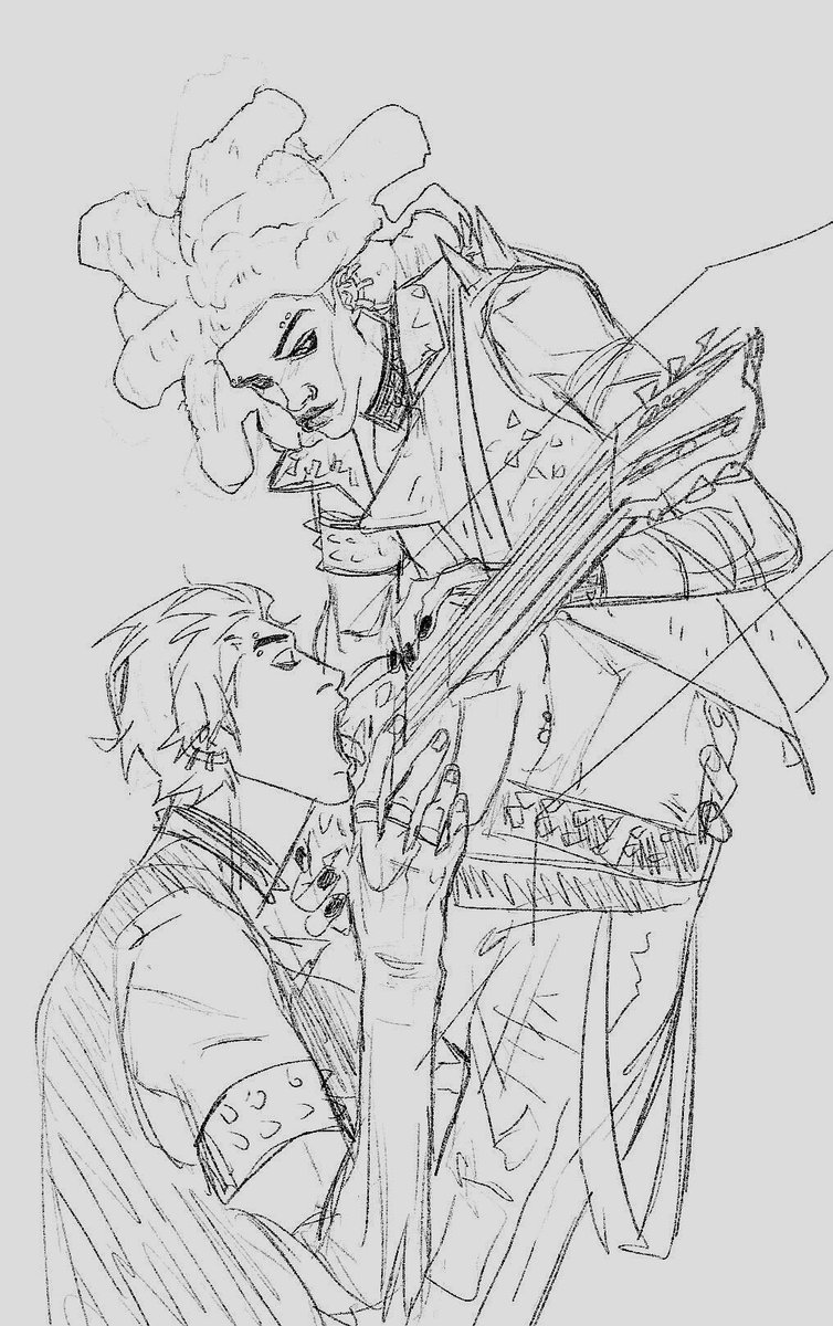 Carbon4Alchemy's tweet photo. I love their band AU....Thank you😭 https://t.co/ZbbfxhCOcY