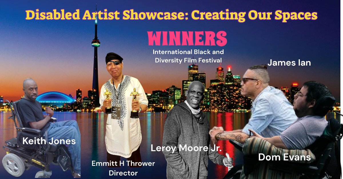 ArtMagRadio's tweet photo. IBDFF Film Festival...We Won.
Disabled Artist Showcase: Creating Our Spaces
#Filmmaker #disabled #disabilities #ibdff2023 @genentech #sma #cerebralpalsy #raredisease #rarediseases #cerebralpalsy @tylerperry @TPstudios https://t.co/Uqf2slc6I6