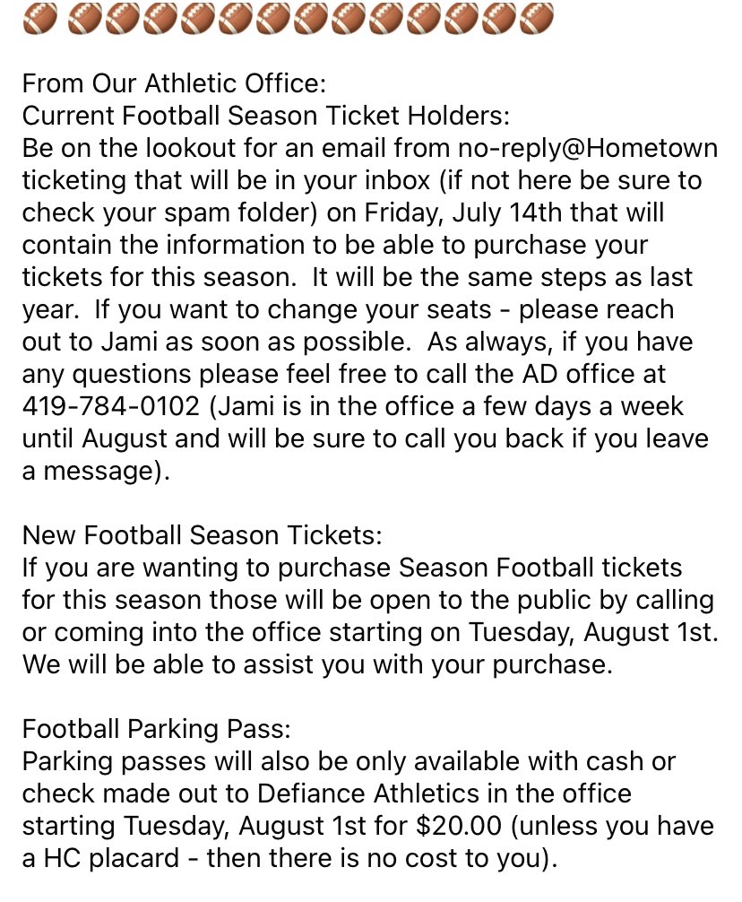 DefiBulldogs's tweet image. Football 🏈 Season Ticket Info!!! 
#letsgodogs