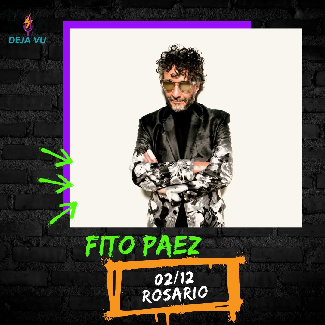 dejavuweb's tweet photo. @FitoPaezMusica llega a Rosario.
Con el Tour "El amor 30 años después del amor" el 2 de diciembre en la Ex Rural (Parque IndependeNCIA)
Entradas a la venta desde el martes 11 a las 12 hs en @TicketekAr

Sectores disponibles: (platea con ubicación y campo trasero)

#fito #fitopaez https://t.co/B2pjVa42kD