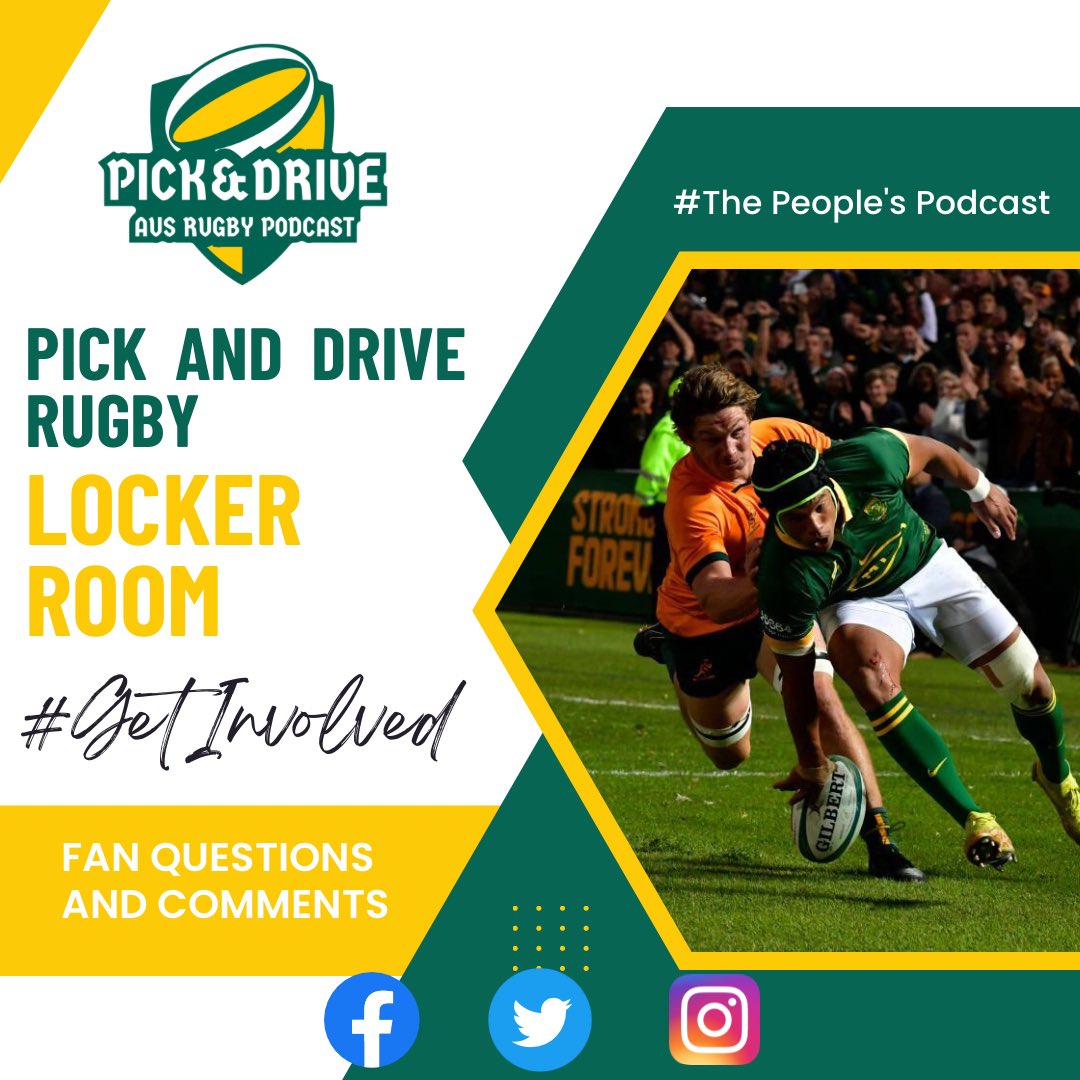 ScrumbagsRugby's tweet photo. How did you think the @wallabies performed in Pretoria? ๐ฆ
What changes would you be making for Argentina? ๐ฆ๐ท
Did we all drink the EJ kool-aid? ๐ท
Send in your thoughts and questions and weโll feature them on tonightโs pod!
#pickanddrive #getinvolved #RSAvAUS https://t.co/sKvDzWuHVd