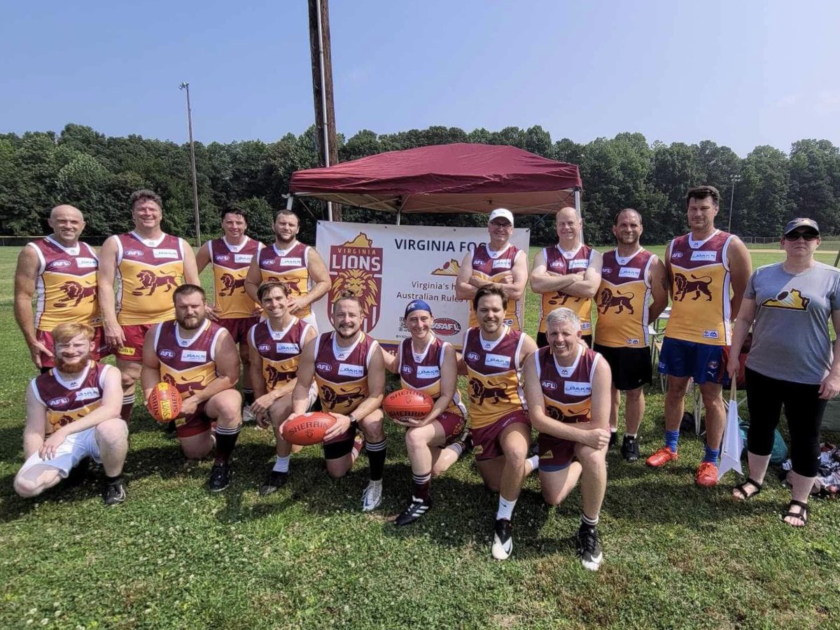 Massive thanks <a href="/brisbanelions/">Brisbane Lions</a> for your recent support of #USfooty, our club &amp; <a href="/WashJuniorFooty/">Washington Juniors</a> 💪🦁❤️

You’ve helped DC Juniors launch another kids summer clinic series &amp; us start our local / state feeder comp!

#VAfooty welcomes #HamptonRoadsSeaLions 🦭 (&amp; Richmond’s #RiVAcats)
