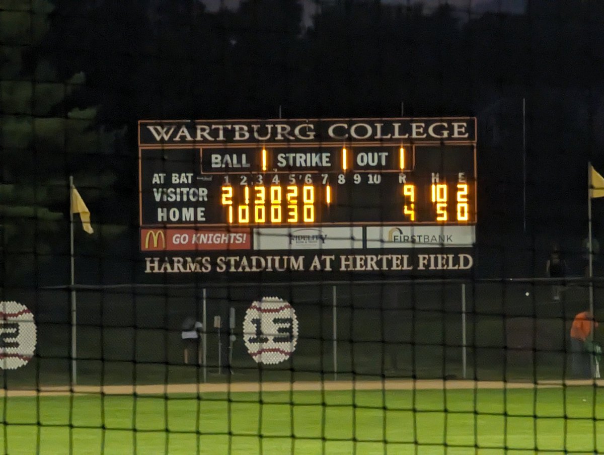 David_M_Ryan's tweet photo. You just got to believe. #7 seed Mount Vernon stays alive in Class 3A playoffs w/workmanlike 9-4 victory over #3 Waverly-SR. Nolan Jackson effective &amp; gets W in relief of Rollinger. MV had several timely hits. Frosh Mikey Ryan &amp; Kyle Jaspers both w/2 hits. Ryan also had 2 RBI's. https://t.co/ay8OakfmZ6