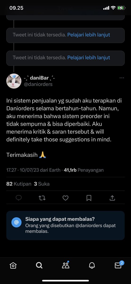 rempelaati's tweet photo. Lah gimana sih baru juga qrt udah diapus?? Udah ketampar fakta apa gimana sih dani?  #thankyoumwoozic https://t.co/RDNyASANdB