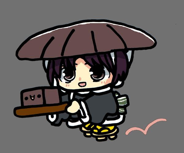 「 羊羹小僧です」|氷厘亭氷泉のイラスト